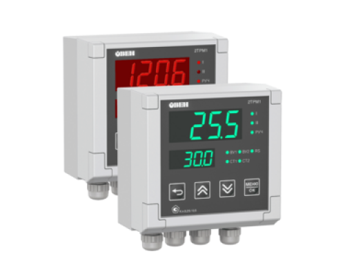 2ТРМ1 погодозависимый двухканальный регулятор с RS-485