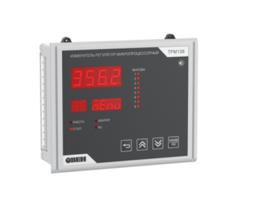 ТРМ138 обновленный восьмиканальный ПИД-регулятор с USB и RS-485