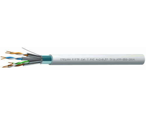 СПЕЦЛАН F/FTP Cat 7 PVC