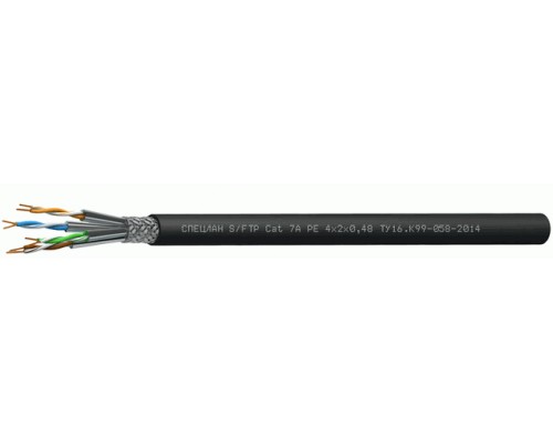 СПЕЦЛАН S/FTP Cat 7A PE