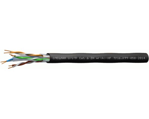 СПЕЦЛАН U/UTP Cat 6 ZH нг(А)-HF