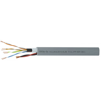 СПЕЦКАБЕЛЬ КВПЭф-5e + 2 НВМ 0,5 В